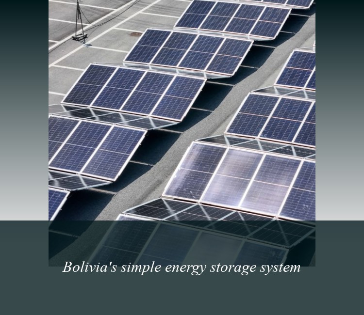 Bolivia's simple energy storage system