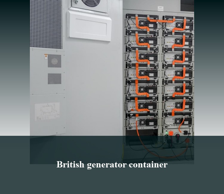 British generator container