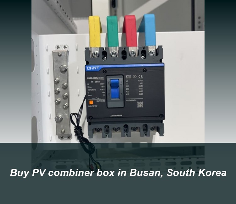 Buy PV combiner box in Busan, South Korea