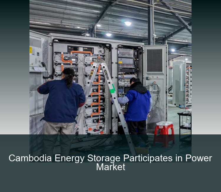 Cambodia Energy Storage Participates in Power Market