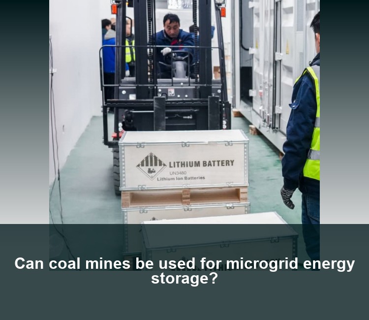 Can coal mines be used for microgrid energy storage?