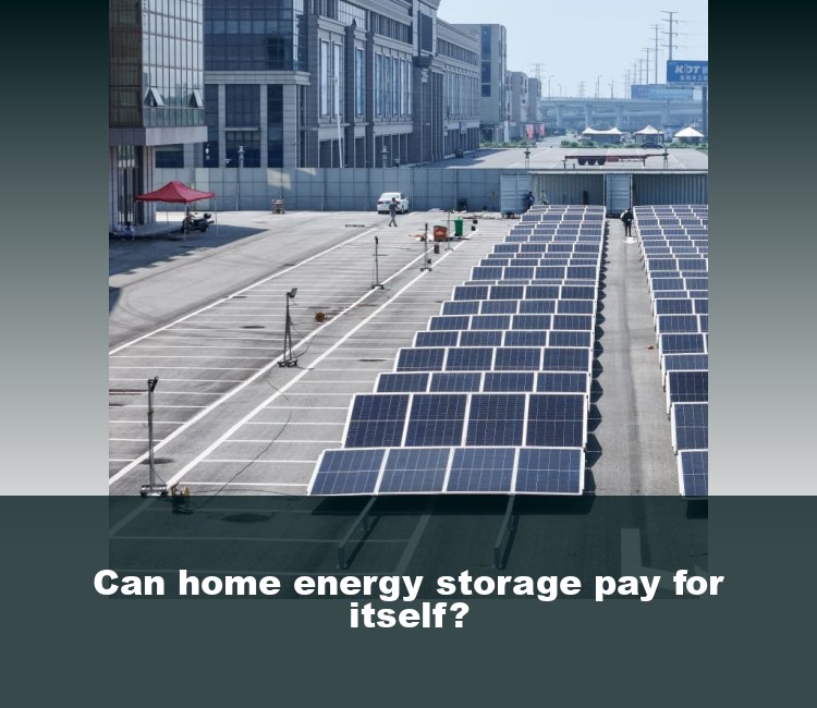 Can home energy storage pay for itself?