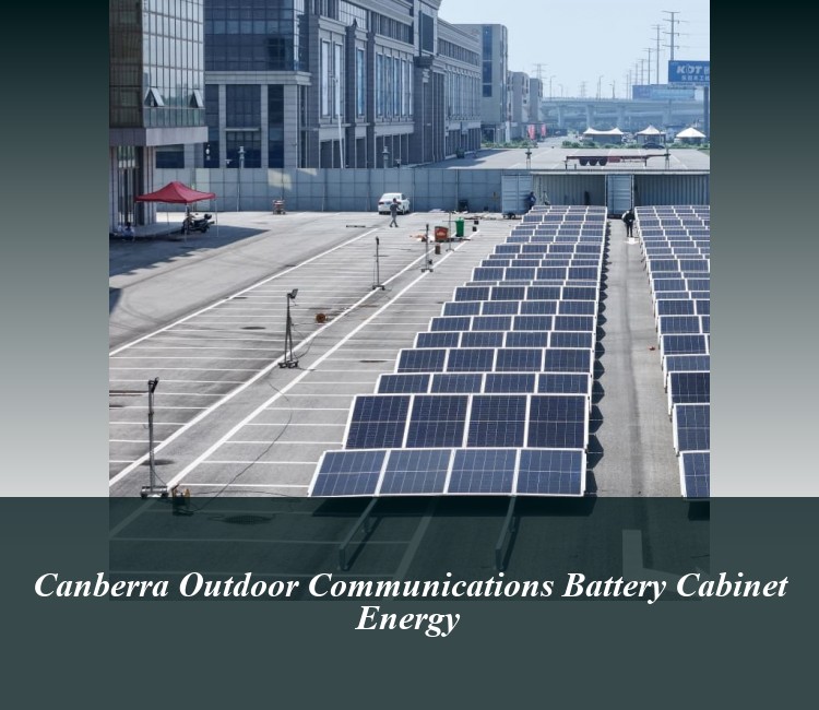 Canberra Outdoor Communications Battery Cabinet Energy