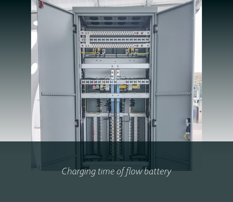 Charging time of flow battery
