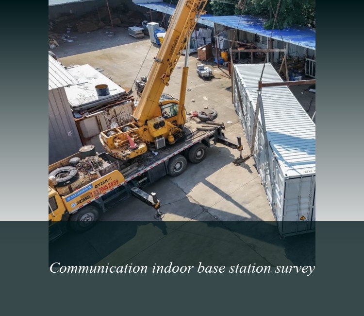 Communication indoor base station survey