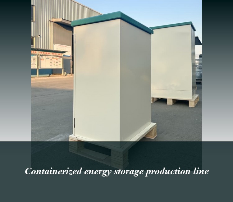 Containerized energy storage production line