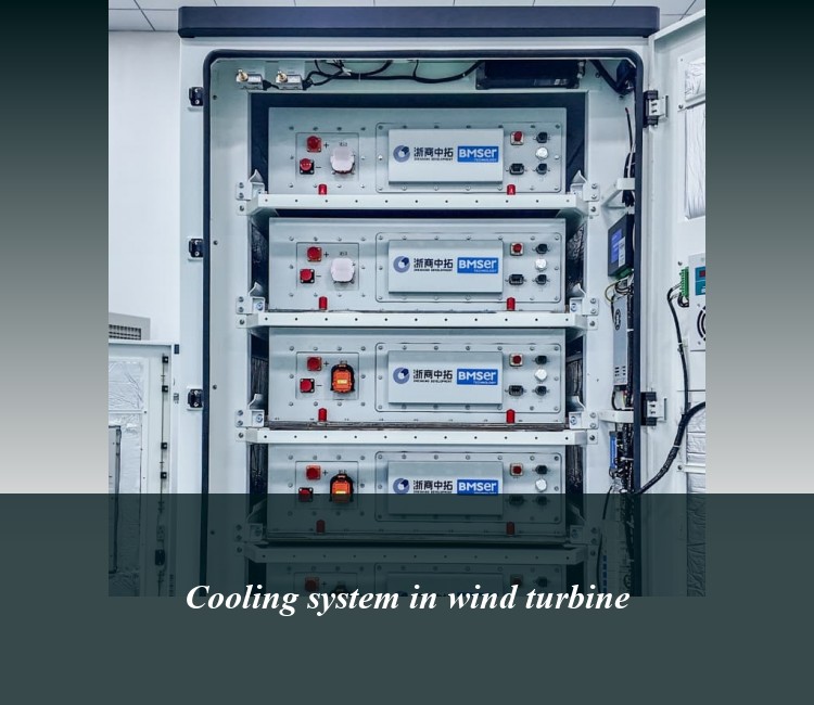 Cooling system in wind turbine