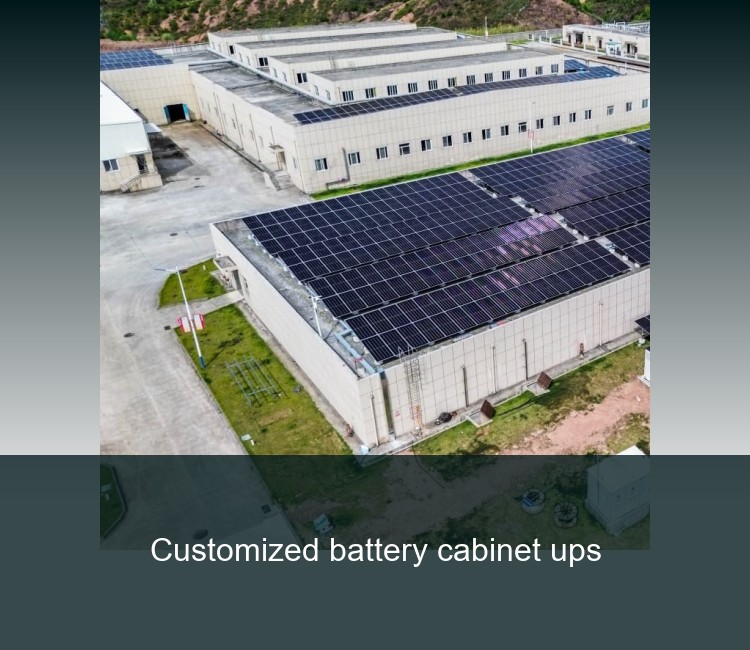 Customized battery cabinet ups
