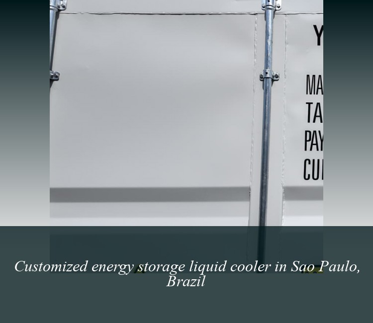 Customized energy storage liquid cooler in Sao Paulo, Brazil