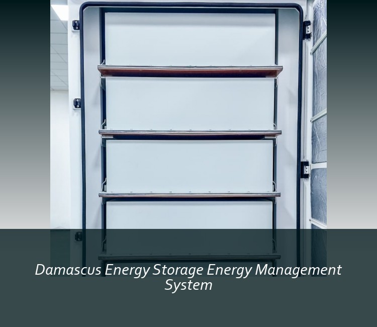Damascus Energy Storage Energy Management System
