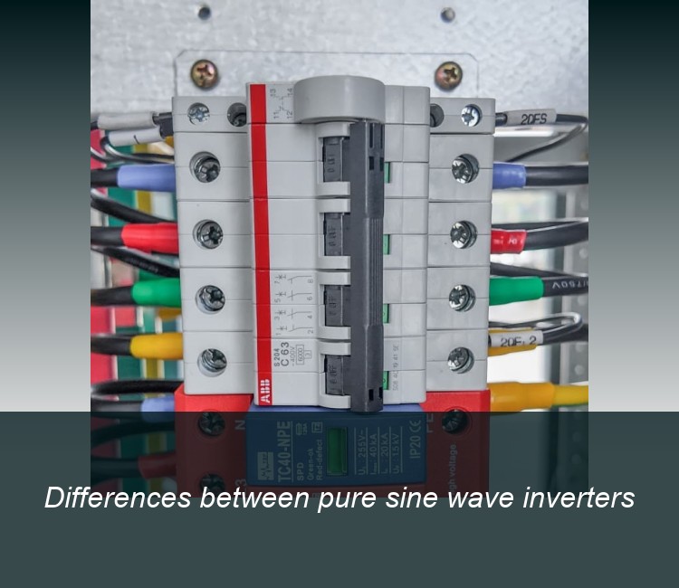 Differences between pure sine wave inverters