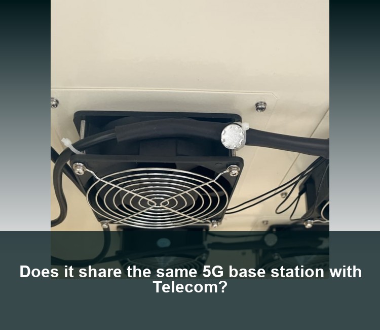 Does it share the same 5G base station with Telecom?