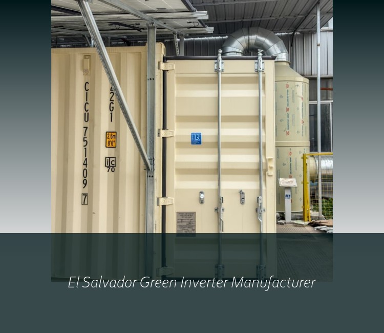 El Salvador Green Inverter Manufacturer