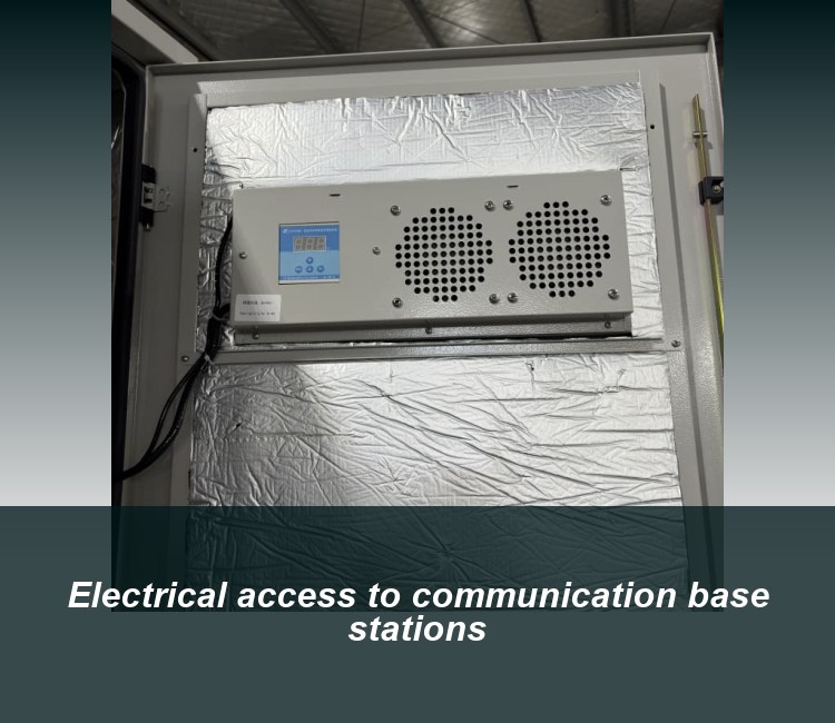 Electrical access to communication base stations