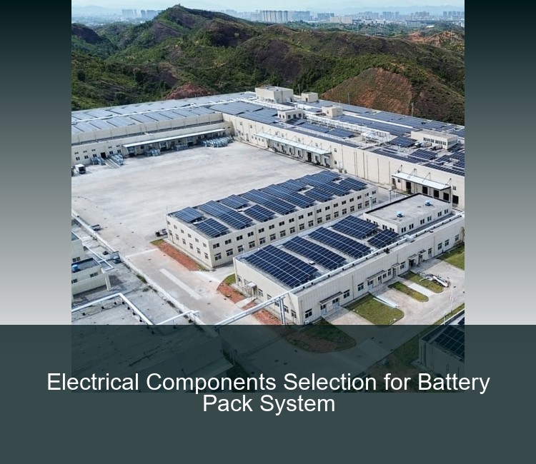 Electrical Components Selection for Battery Pack System