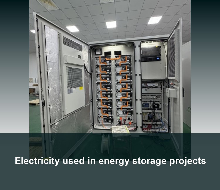 Electricity used in energy storage projects