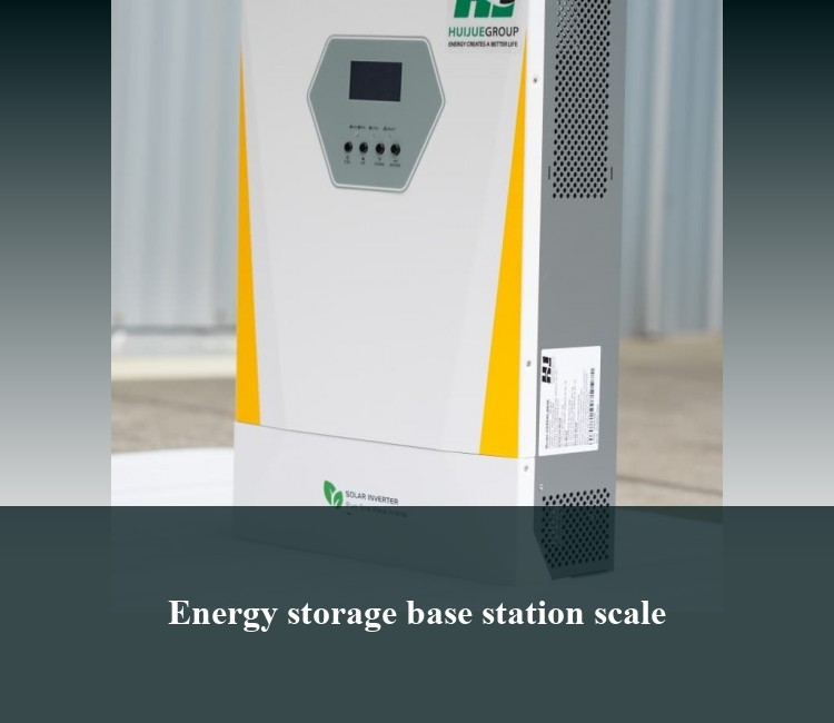 Energy storage base station scale