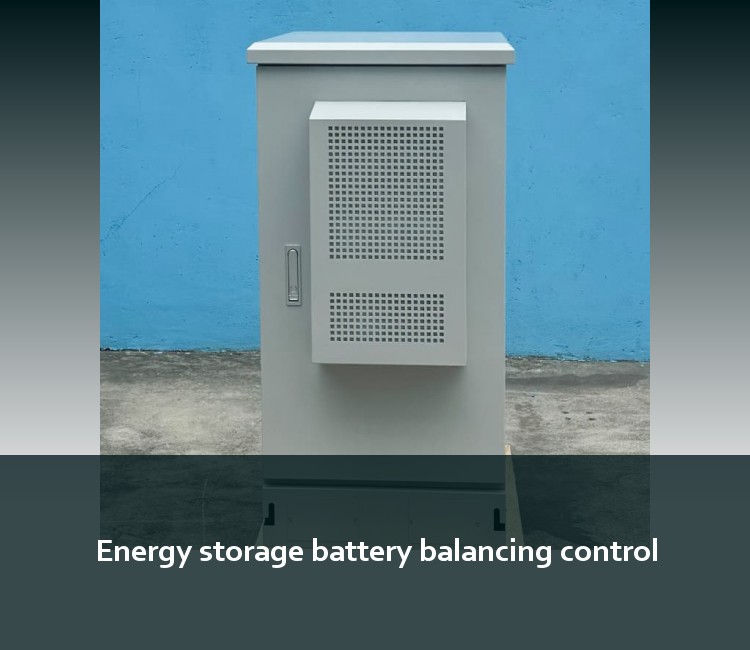 Energy storage battery balancing control