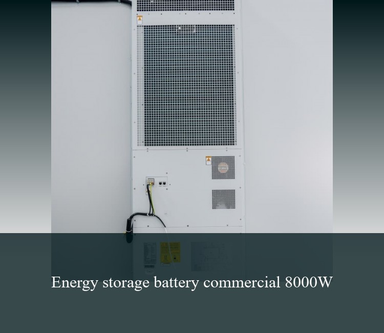 Energy storage battery commercial 8000W