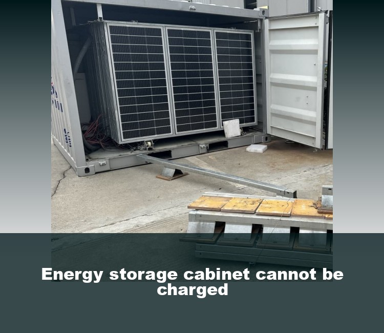 Energy storage cabinet cannot be charged