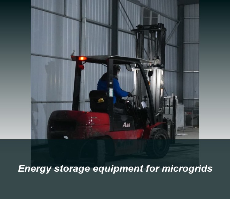 Energy storage equipment for microgrids