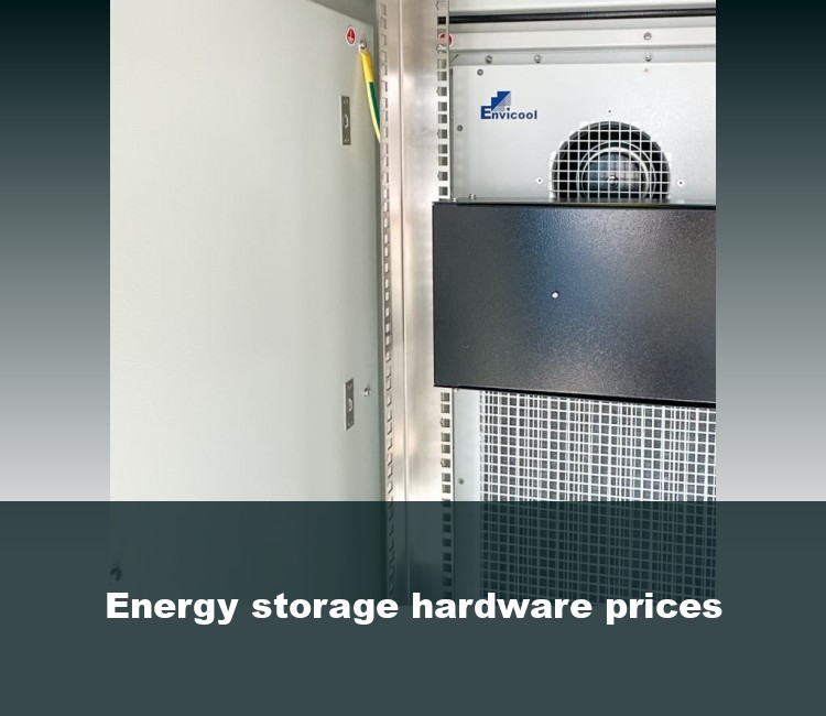 Energy storage hardware prices