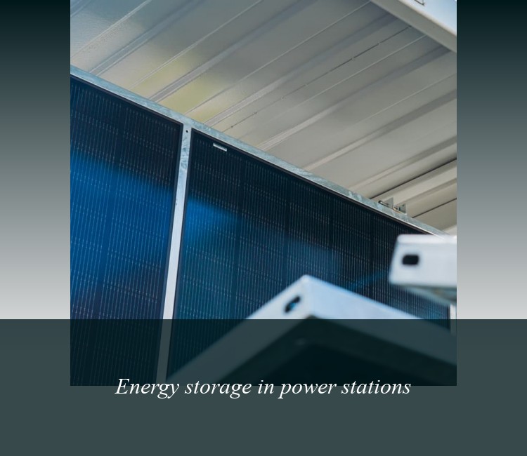 Energy storage in power stations