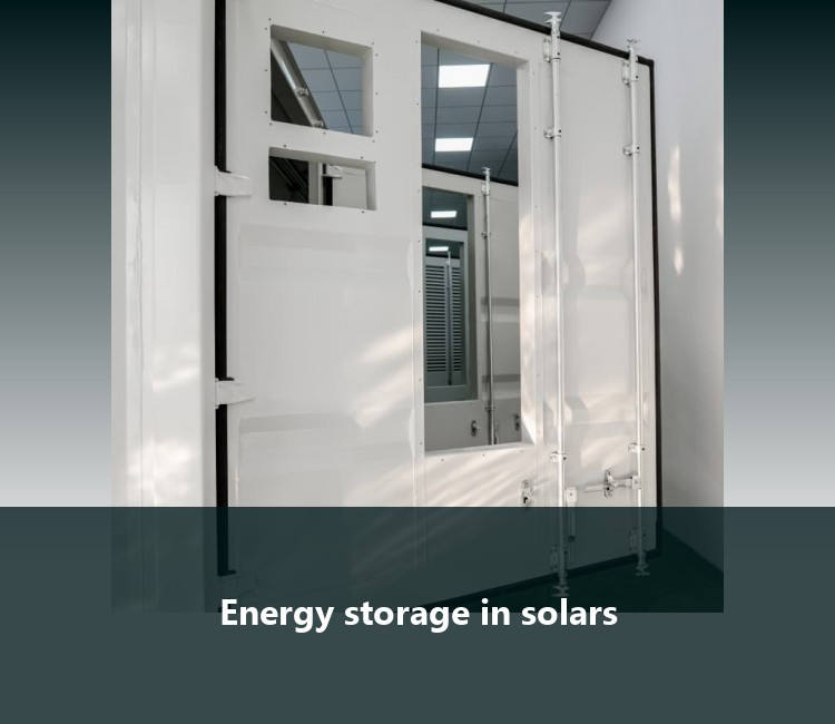 Energy storage in solars