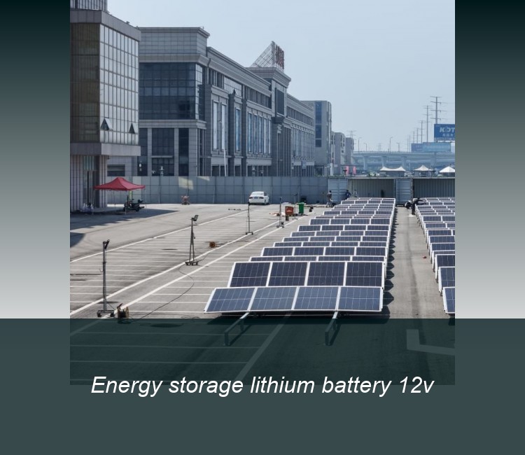 Energy storage lithium battery 12v