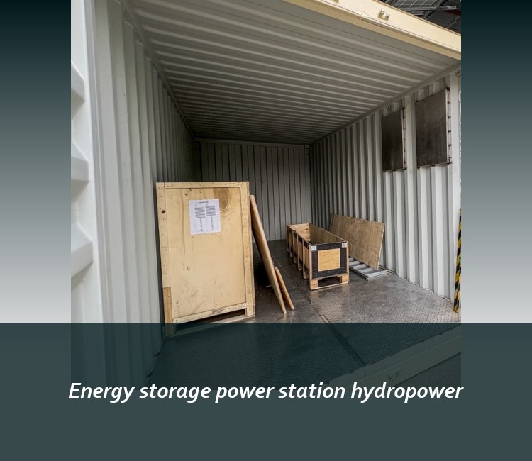 Energy storage power station hydropower