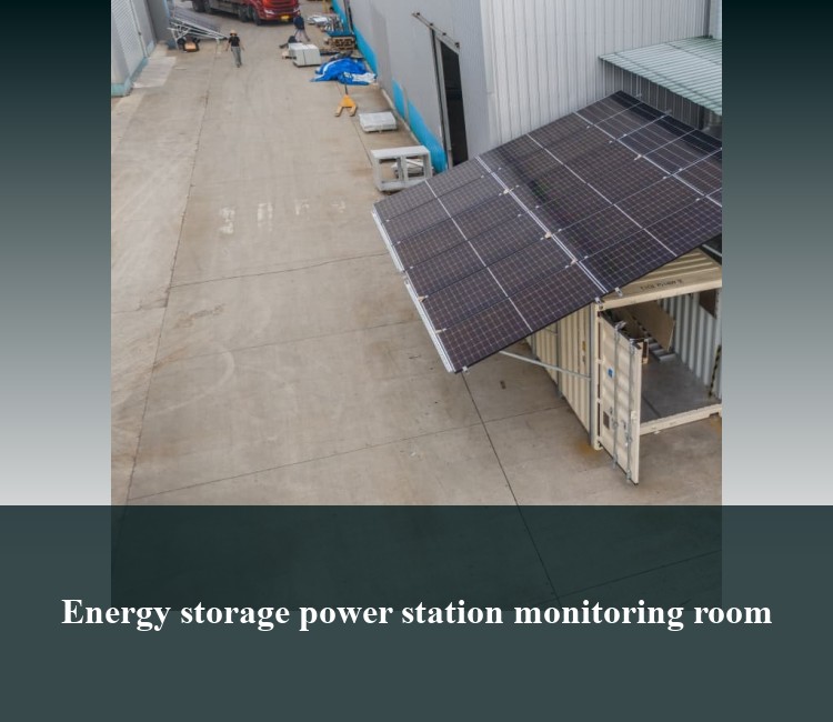 Energy storage power station monitoring room