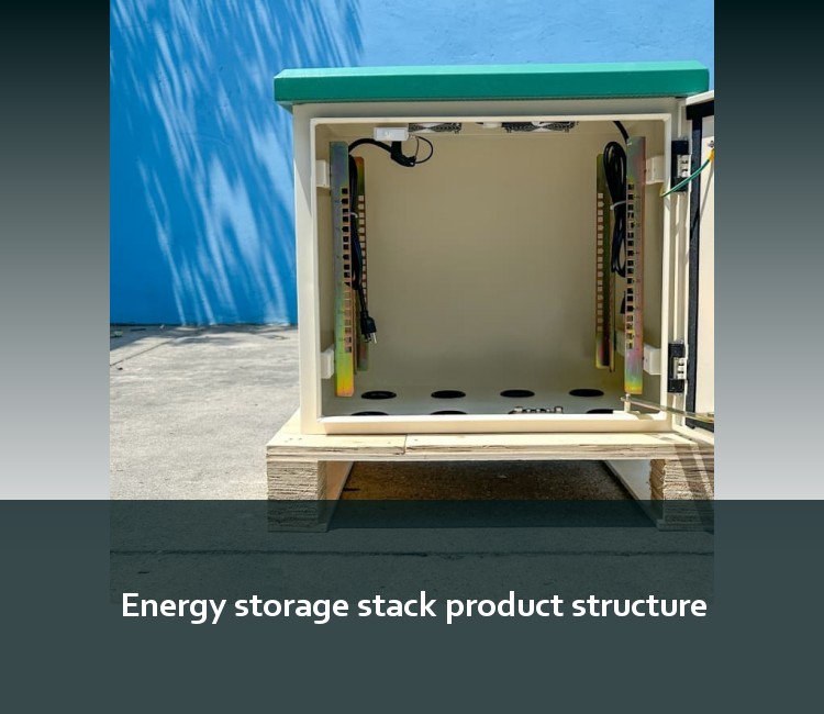 Energy storage stack product structure