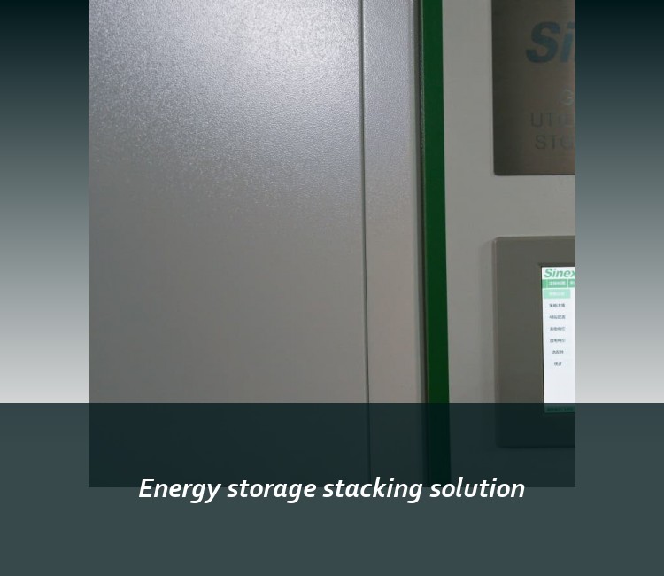 Energy storage stacking solution