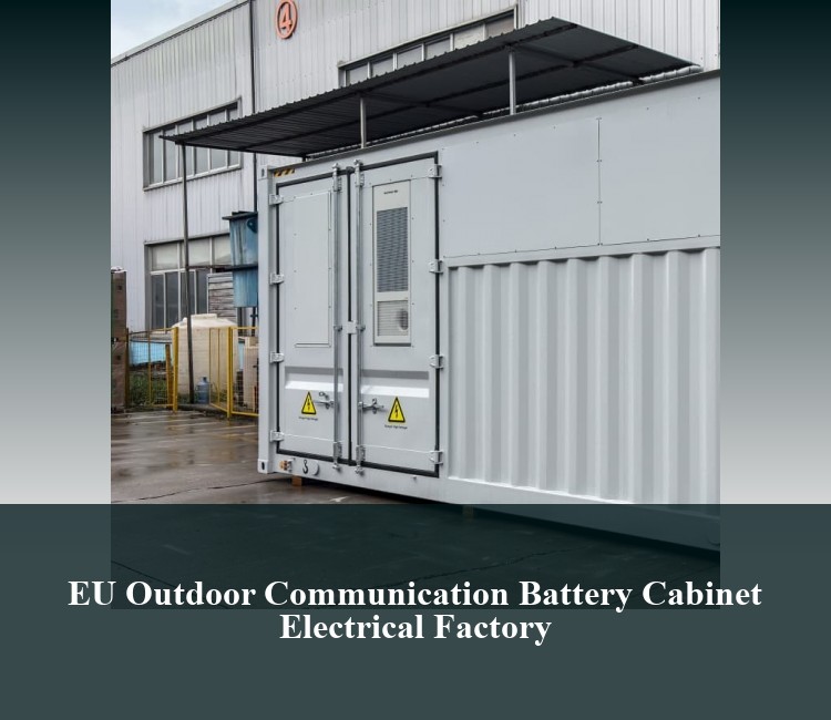 EU Outdoor Communication Battery Cabinet Electrical Factory