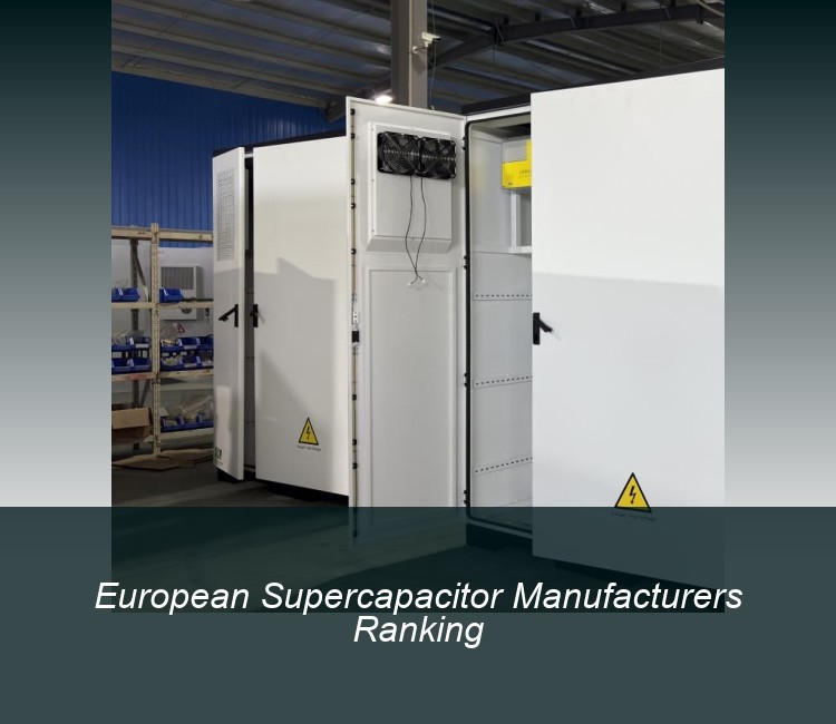 European Supercapacitor Manufacturers Ranking