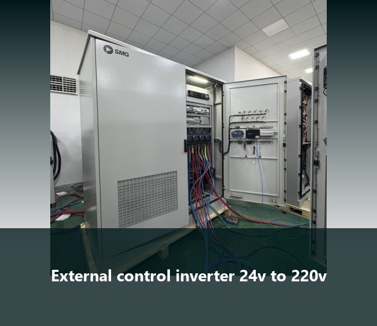 External control inverter 24v to 220v