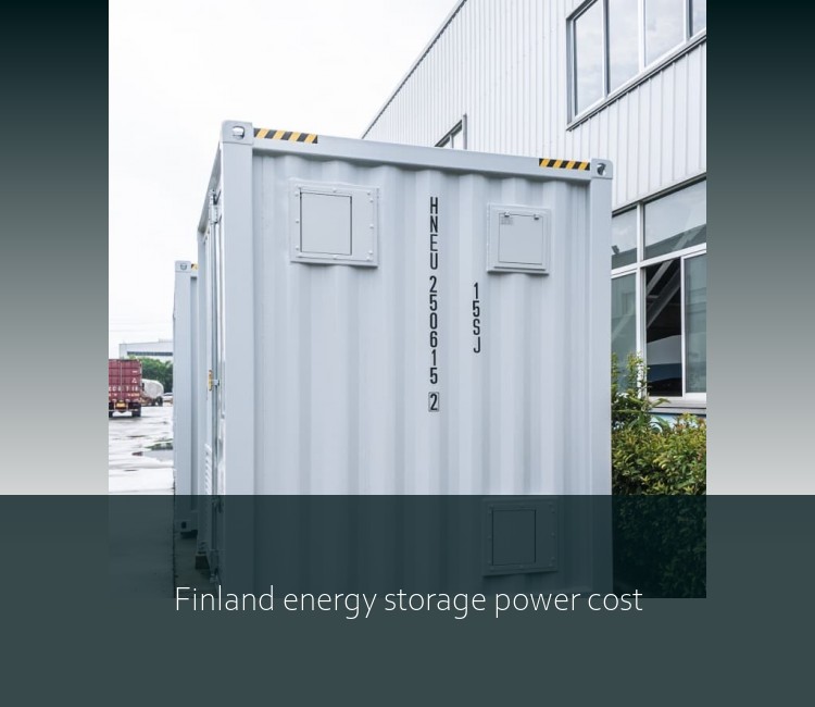Finland energy storage power cost