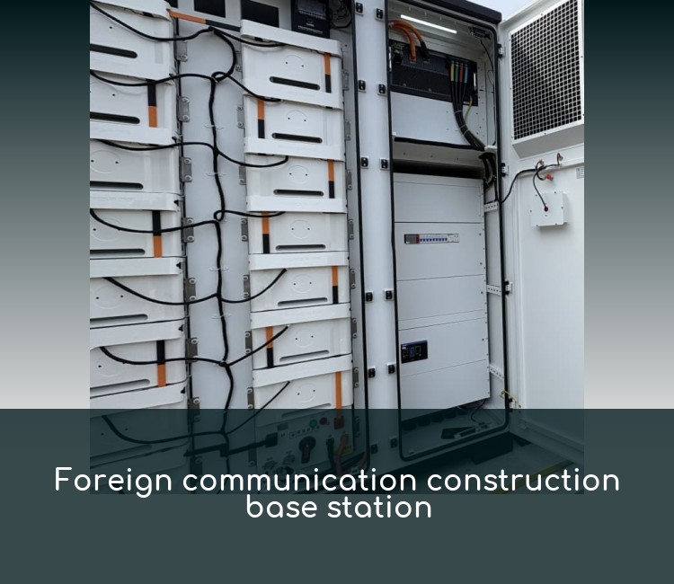 Foreign communication construction base station
