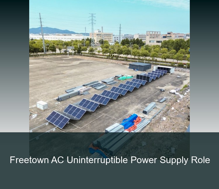 Freetown AC Uninterruptible Power Supply Role