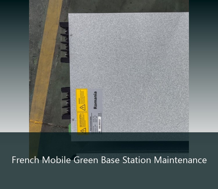 French Mobile Green Base Station Maintenance