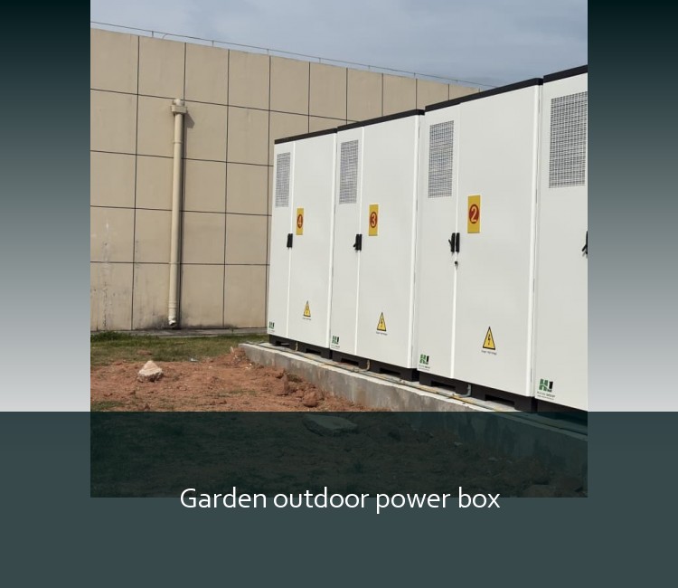 Garden outdoor power box