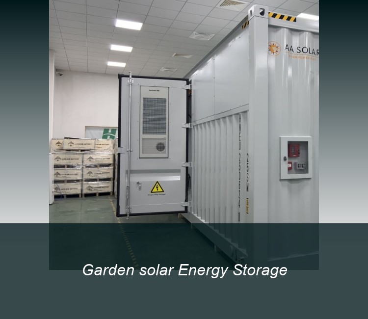 Garden solar Energy Storage
