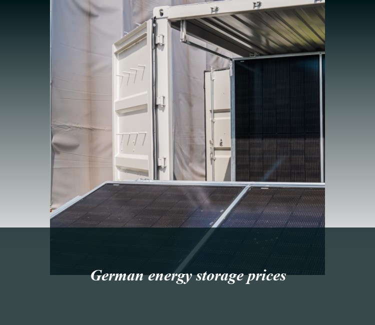 German energy storage prices