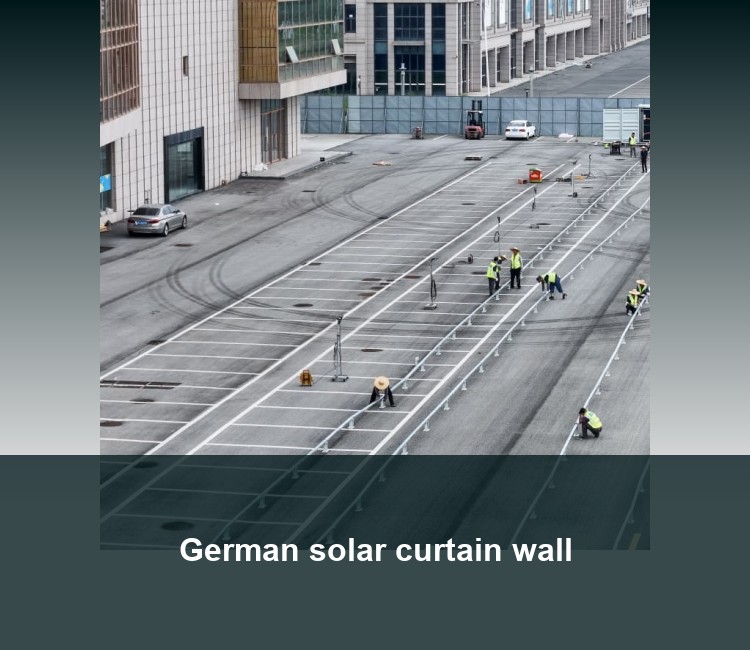 German solar curtain wall