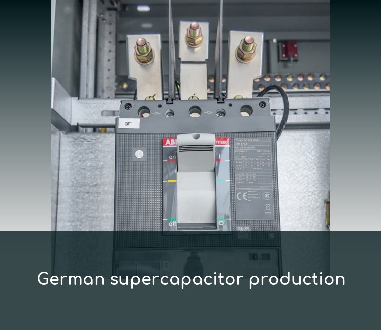German supercapacitor production