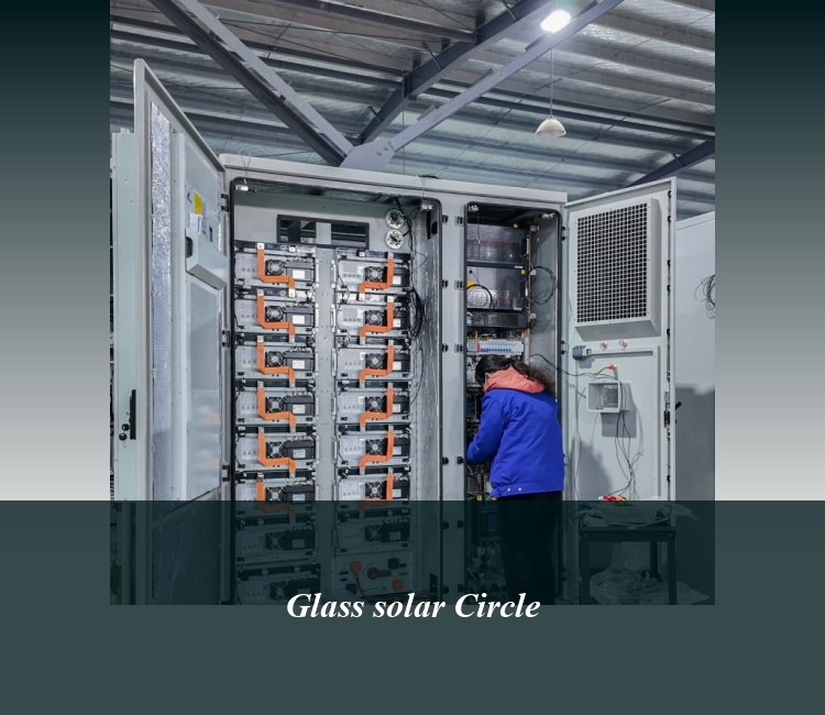 Glass solar Circle
