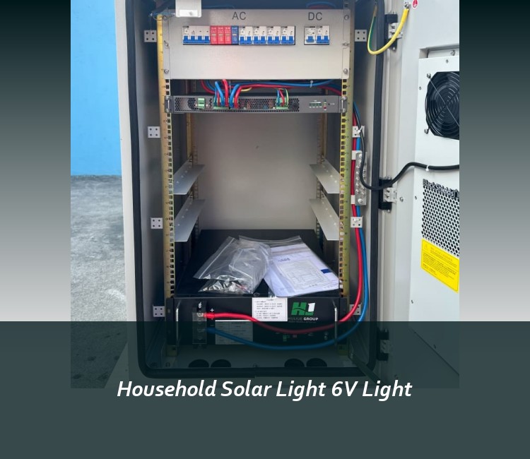 Household Solar Light 6V Light