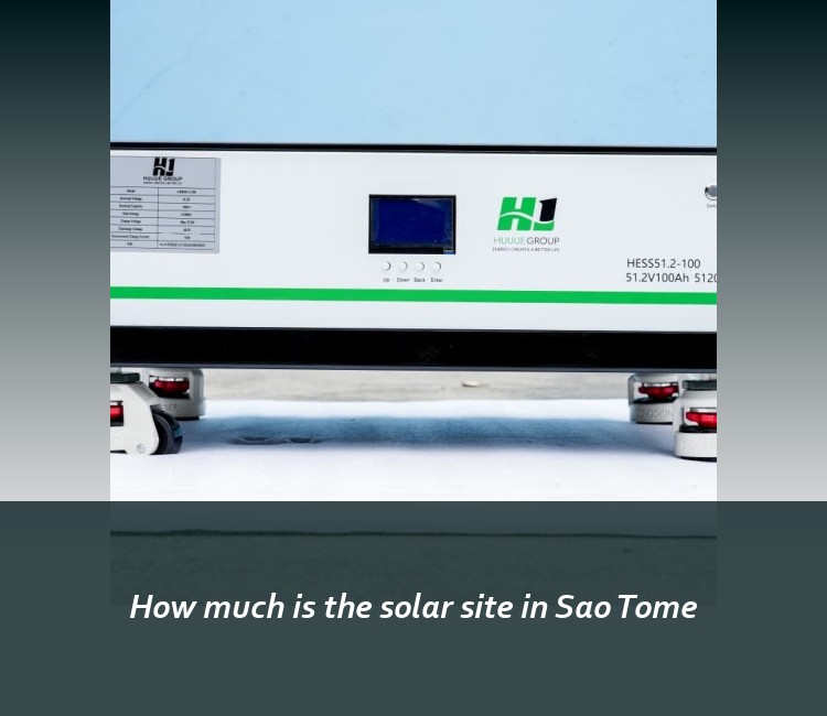 How much is the solar site in Sao Tome