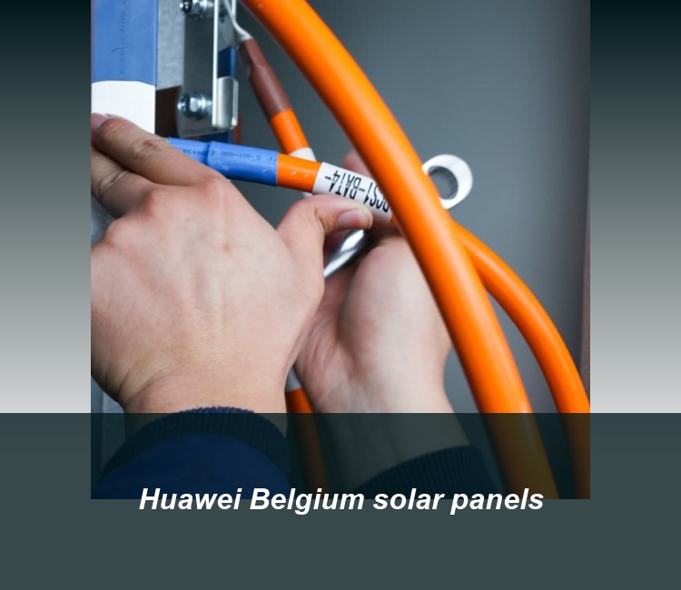 Huawei Belgium solar panels