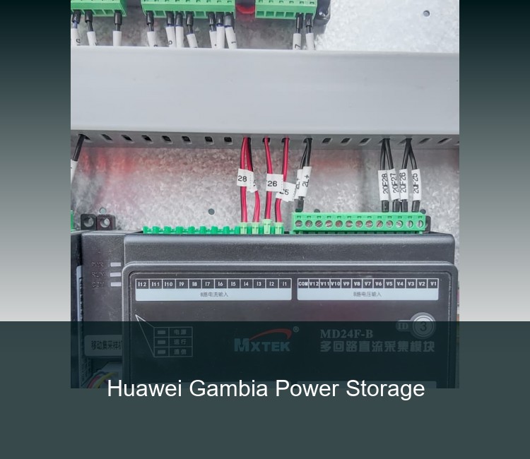 Huawei Gambia Power Storage